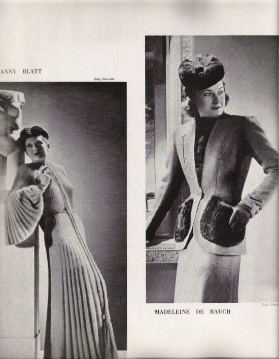 ANNY BLATT, MADELEINE DE RAUCH
