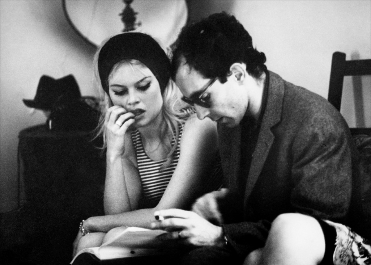 Brigitte Bardot & Jean-Luc Godard